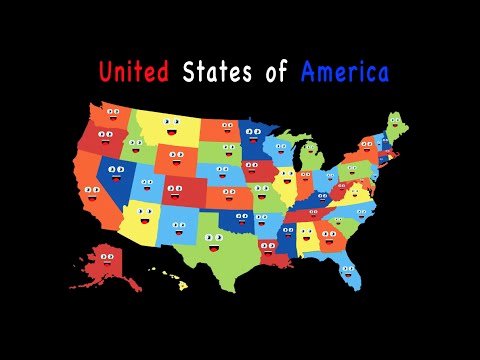 State and Capital Quiz Printable 50 States song for Kids 50 States and Capitals for Children Usa 50 States