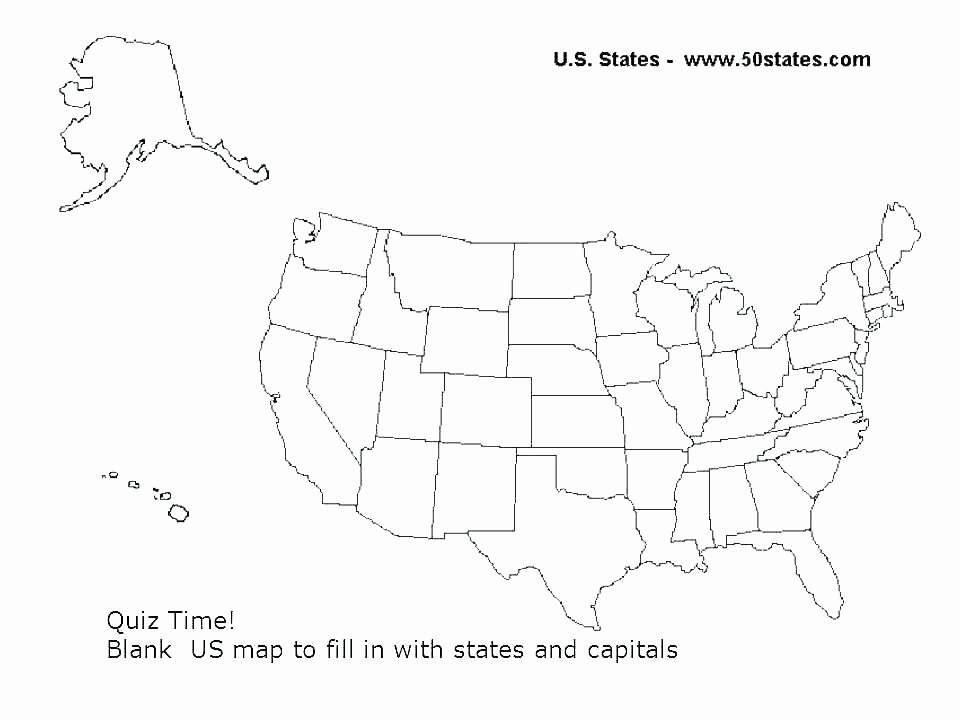 State Capitals Printable Quiz Free States and Capitals Worksheets