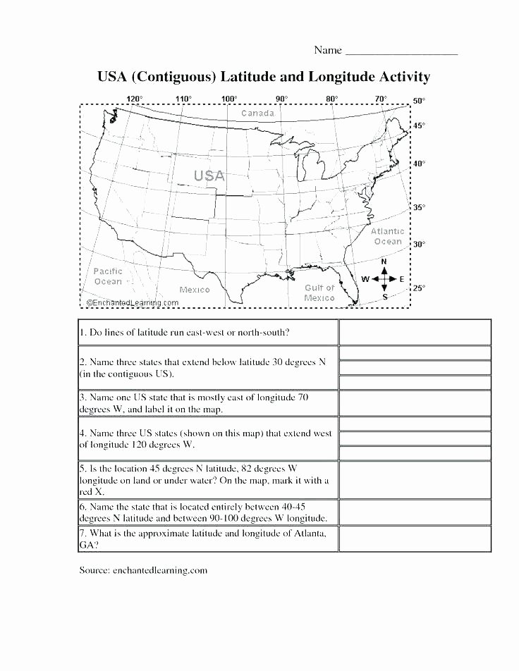 State Capitol Worksheets 5 Regions Of the Us Worksheets