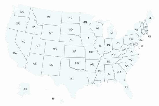 State Quiz Printable Map Of the 50 States and Capitals – Zetavape