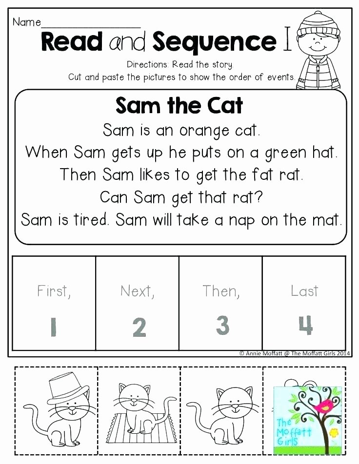 Story Sequencing Worksheets Pdf Story Sequencing Worksheets Sequence events 2nd Grade Free