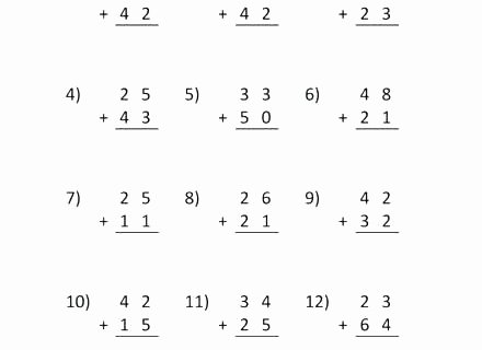 Subtraction Worksheet for 1st Grade Grade Math Worksheets 1 Subtraction for Kids Full Size