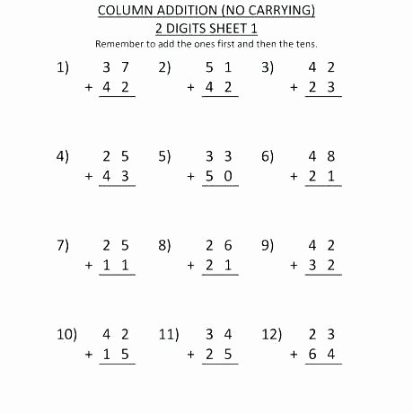 Subtraction Worksheets 1st Grade 1st 2nd Grade Math Worksheets
