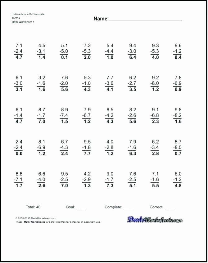 Subtraction Worksheets 1st Grade 1st Grade Adding and Subtracting Worksheets