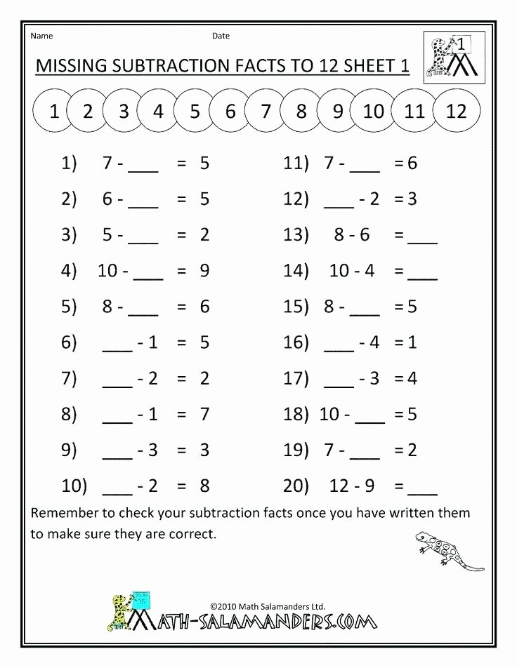 Subtraction Worksheets 1st Grade 2nd Grade Algebra Worksheets – Openlayers