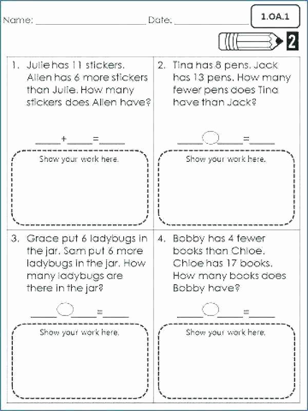 Subtraction Worksheets 1st Grade Thanksgiving First Grade Math Worksheets Standard Practice 1
