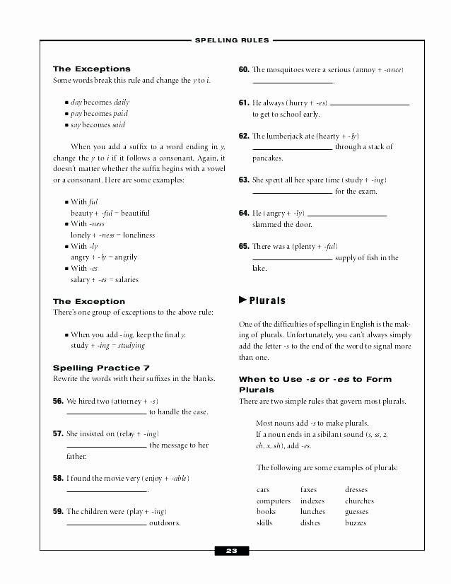 Suffix Less Worksheet New Ing Worksheets Adding Ed Ing Worksheets 2nd Grade 7