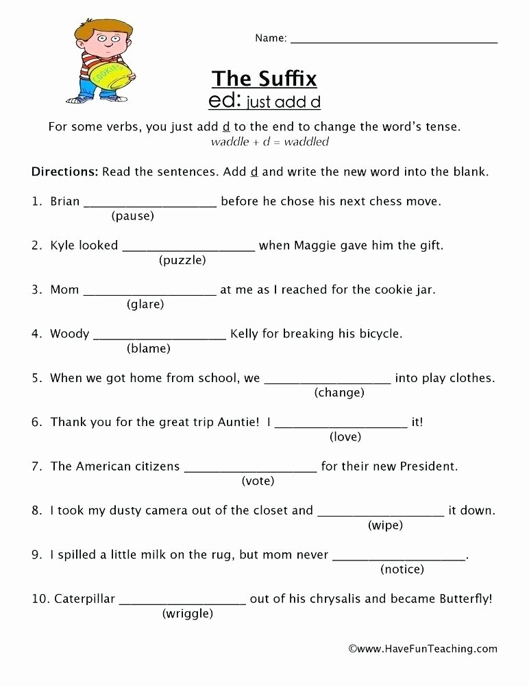 Suffix Ly Worksheets Best Of Con Google Worksheets Free Ed Ends Grade for First Ed Ing