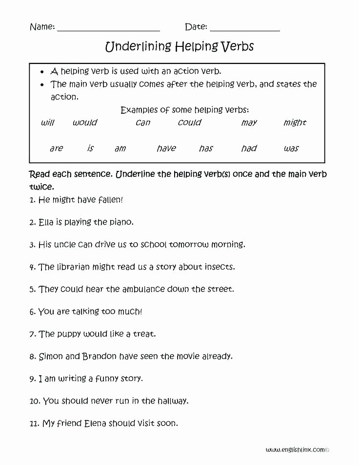 Suffix Ly Worksheets Fresh Verbs Exercises Worksheets Modal Worksheet Grade Auxiliary