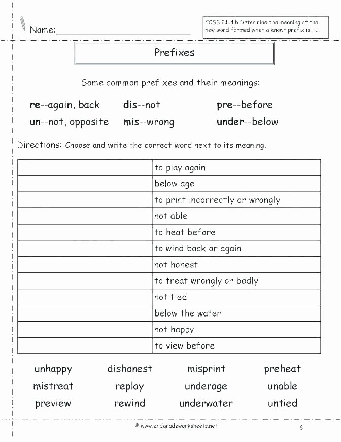 Suffix Worksheets 4th Grade Impressive Anatomy Prefixes and Suffixes Worksheet New