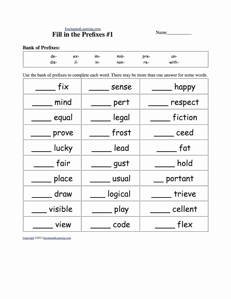 Suffix Worksheets for 4th Grade Clothes Worksheets Grade 1 Me and My Family 2 Reading