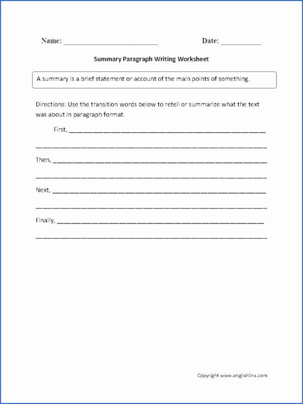 Summarizing Worksheet 3rd Grade Summarize Worksheets – Deglossed