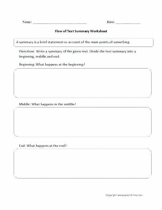 Summary Worksheets 2nd Grade Free Paraphrasing Worksheets Summary Writing Pdf with Answers