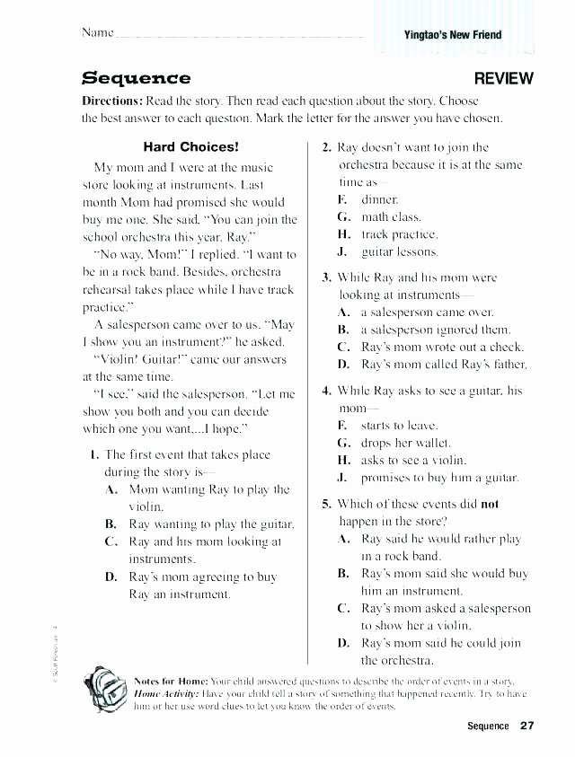 Summary Worksheets 5th Grade Summarizing Worksheets