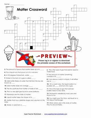 Super Teacher Login Super Teacher Worksheet Answers Unique Crossword Puzzle