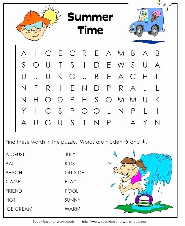 Super Teachers Worksheets Login Super Teacher Worksheets Word Search Summer Fun Mammal Printable