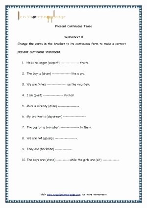 Tenses Worksheets for Grade 6 Grammar English Tenses Worksheets English Grammar Tenses