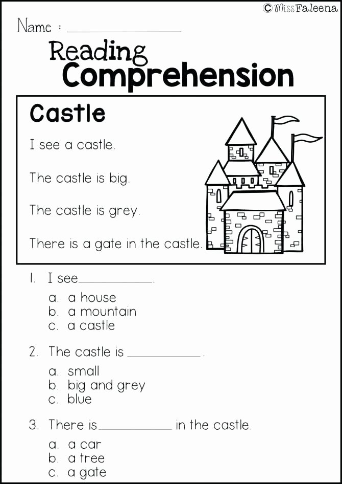 Thanksgiving Comprehension Worksheets Medium to Size Spring Language Arts Worksheets for