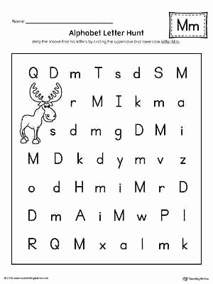 The Letter M Worksheet Letter O Preschool Worksheets