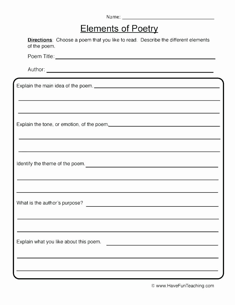 Theme Worksheet Middle School Literary Genres Worksheets Literature Symbolism In for