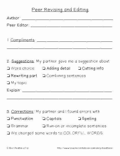 Third Grade Editing Worksheets Sites for Punctuation Practice La Activities Printable