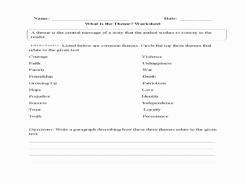 Tone and Mood Worksheet Pdf Identifying theme Worksheets Bunch Ideas Mood and tone the