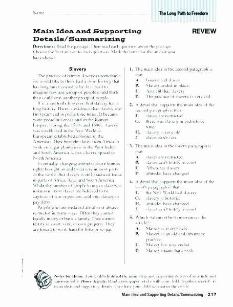 Topic Sentence Worksheets 5th Grade Reading Prehension Implied Main Idea Stated Worksheet