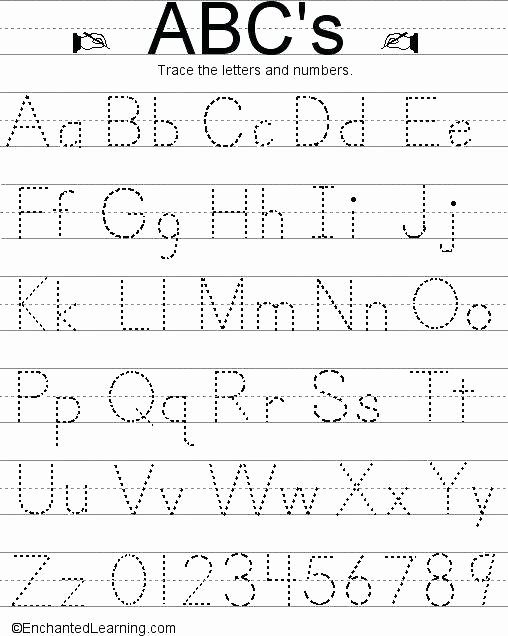 Traceable Letter A Free Preschool Tracing Worksheets Handwriting for Make