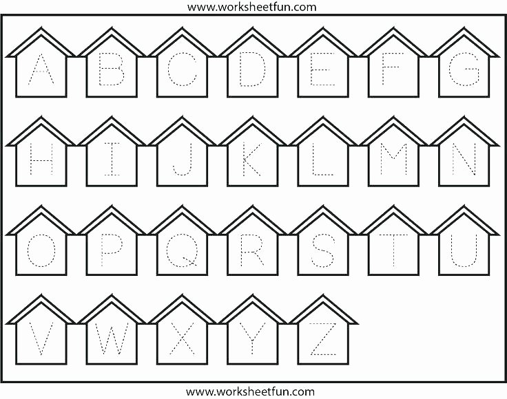 Traceable Letter A Tracing Sheets for Kindergarten Lots Letter Days Free