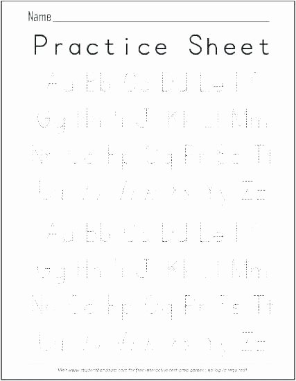 Tracing Lowercase Letters Printable Worksheets Tremendous Free Alphabet Tracing Worksheets for Preschoolers
