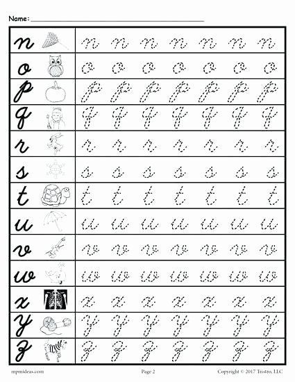 Tracing Lowercase Letters Worksheets Uppercase and Lowercase Alphabet Tracing Worksheets Free