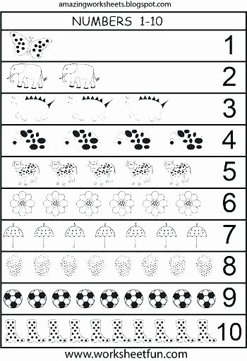 Tracing Numbers 1 20 Printable Number 4 Worksheets for Kindergarten