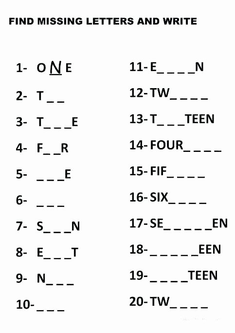 Tracing Numbers 1 20 Worksheet Math Worksheets Numbers 1 5 – Escueladeasociaciones