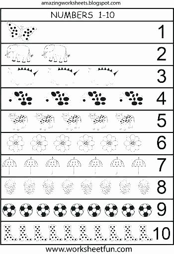 Tracing Numbers 1 20 Worksheets Printable Number Tracing Worksheets for Kindergarten Trace
