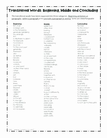 Transition Words Practice Worksheet Transition Worksheets for Special Education Students Money