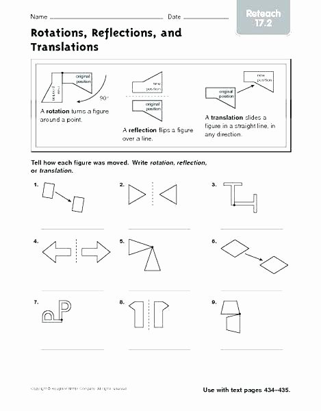 Translation Worksheets Geometry 5th Grade Geometry Worksheets Grade Geometry Worksheet