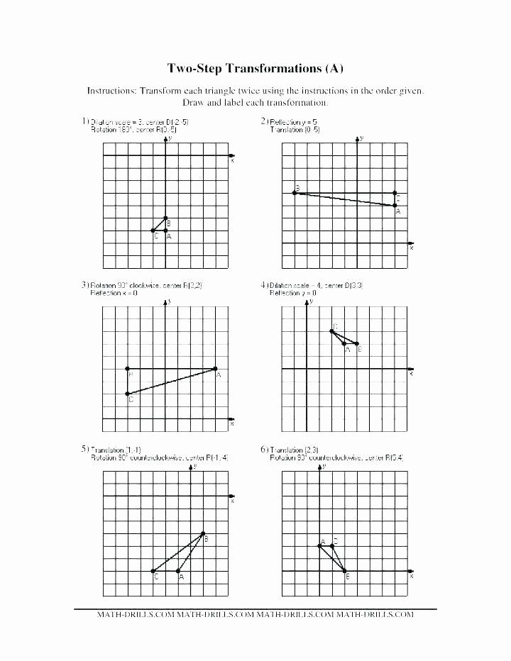 Translation Worksheets Geometry Math Games Grade 5 Worksheets