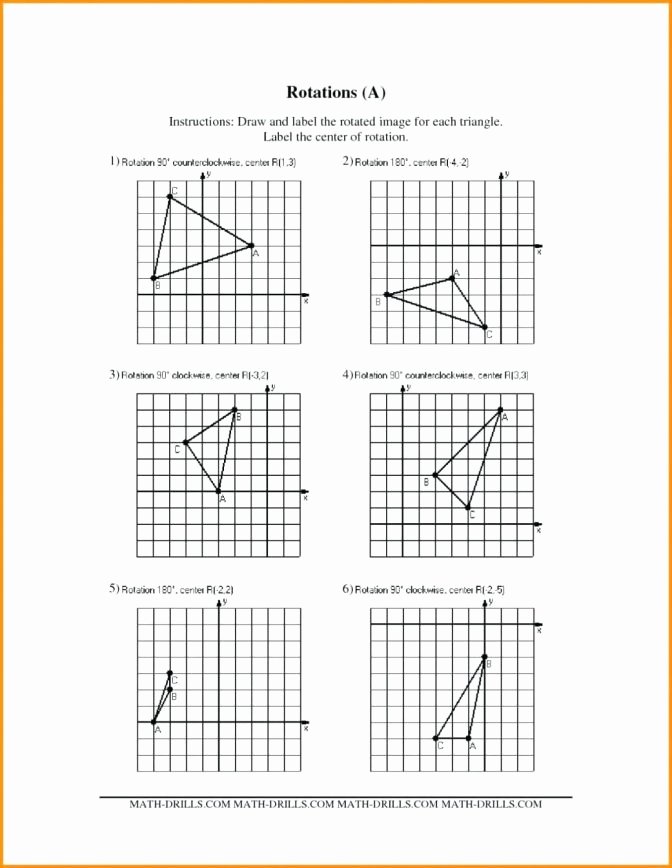 Translations Math Worksheets Quiz Worksheet Transformations In Math Study Fun
