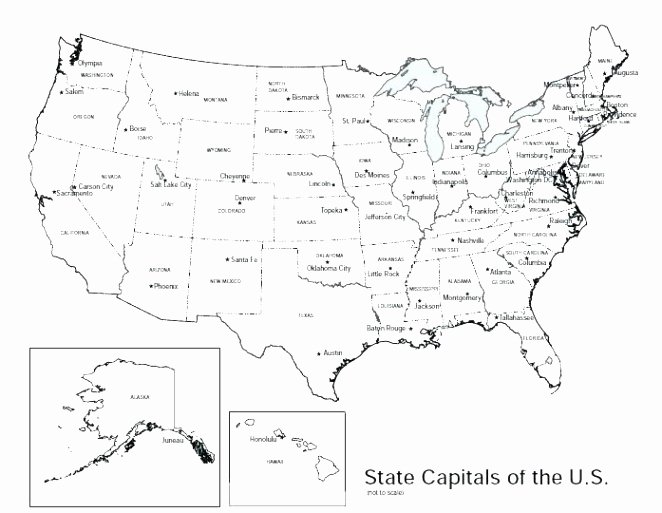 United States Map Quiz Worksheet States and Capitals Map Quiz Dans State Capitals the United