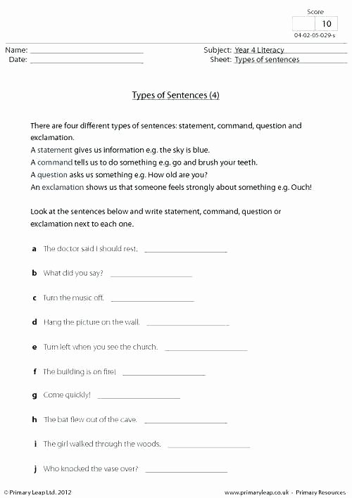 Unscramble Sentences Worksheet Practice Worksheets Four Kinds Sentences Selfie Lions