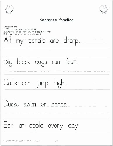 Unscramble Sentences Worksheet Sentence Development Worksheets