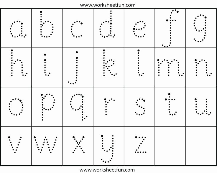 Upper and Lowercase Tracing Worksheets Letter Printing Worksheets – Slaterengineering