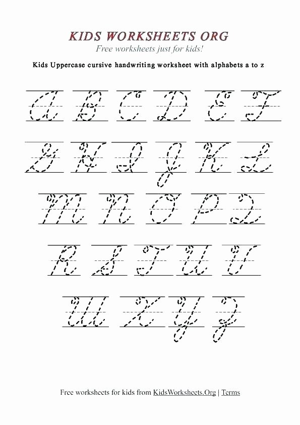 Uppercase and Lowercase Worksheets Letter Recognition Worksheets K Lovely Letter Tracing Free