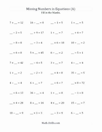 Variables Worksheets 5th Grade 5th Grade Algebra Worksheets – Anumaquinaria