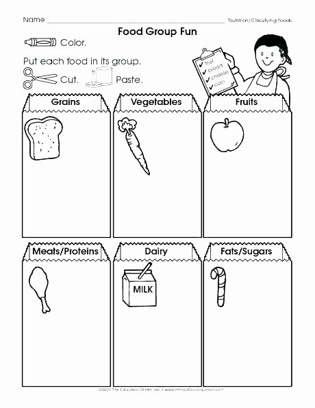 Vegetable Worksheets for Preschool Food Worksheets for Grade 2