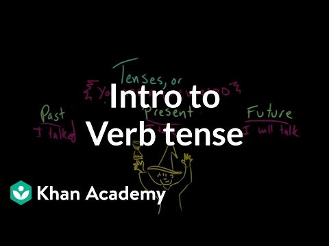 Verb Tense Worksheets 2nd Grade Introduction to Verb Tense Video