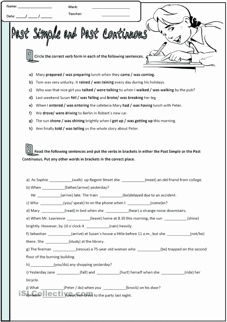 Verb Tense Worksheets 3rd Grade Past Tense Worksheets for Grade 4 Present Review Tenses