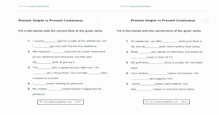 Verb Tense Worksheets Middle School English Grammar Exercises Worksheets Year 3 for Grade Tenses