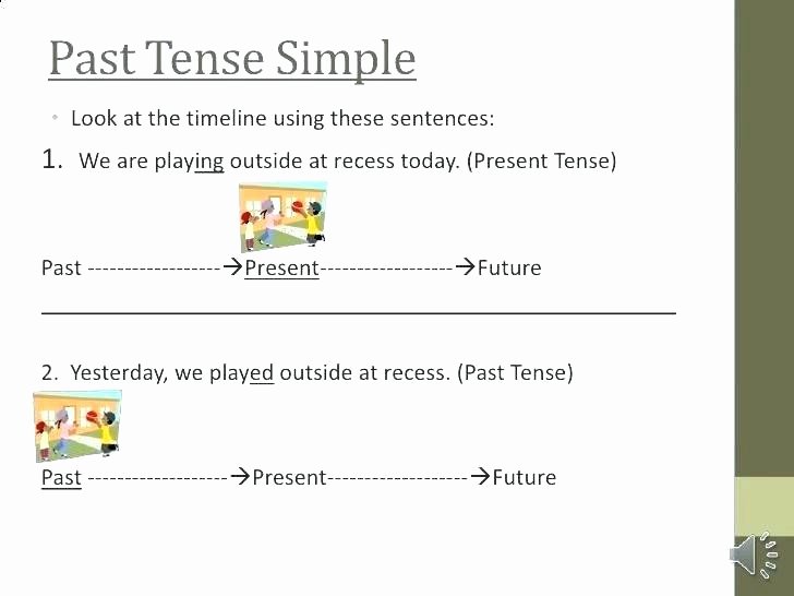 Verbs Past Present Future Worksheet Mini Lesson Past Tense Simple Future Worksheet Worksheets