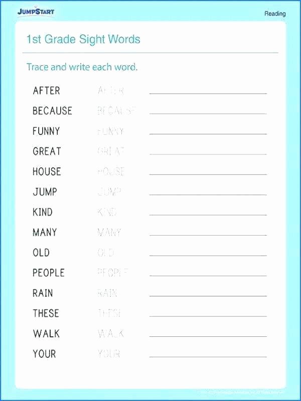 Vocabulary Worksheets for 1st Graders 1st Grade Vocabulary Worksheets Printable